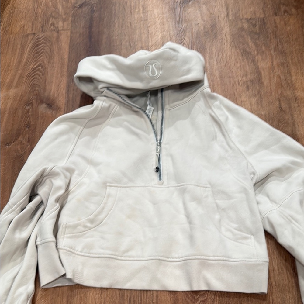 Lululemon Oversized Cropped Scuba Sweatshirt